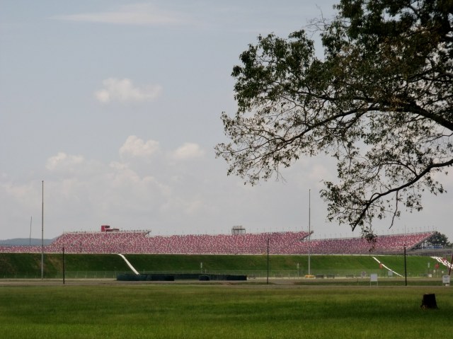 The closest I've been to a race track: Talladega Superspeedway on May 13.