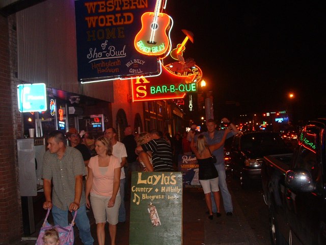 Lower Broadway, Nashville, Tennessee