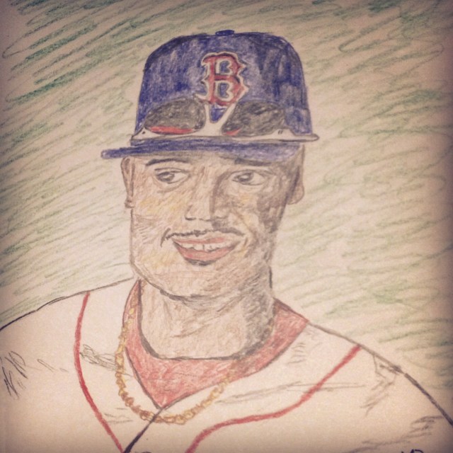 Mookie Betts, at the moment, is playing for the Pawtucket Red Sox. (Monte Dutton)