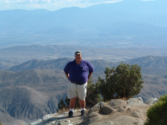 Somewhere out there behind me lies a fault line.