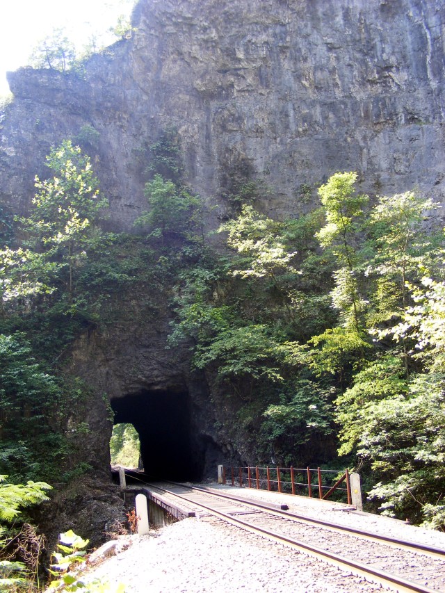 The novel at the other end of the tunnel is not far away. (Monte Dutton photo)