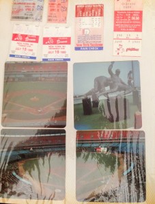 Tickets and ballgames.