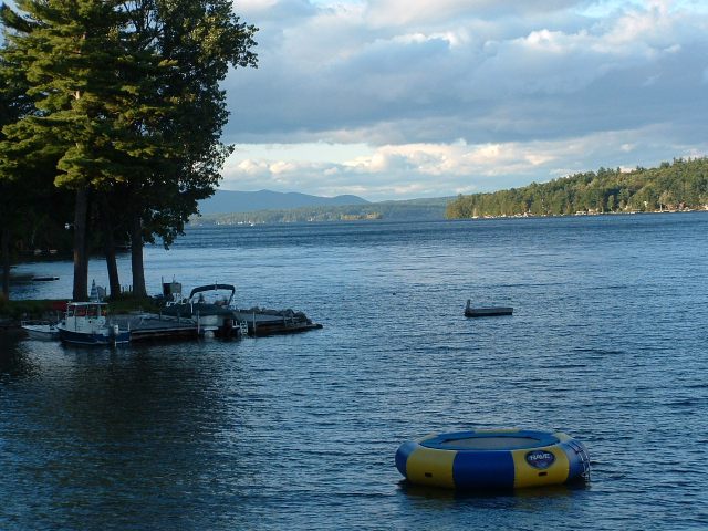 NASCAR used to take me to New Hampshire twice year. This is Alton Bay at the bottom of Lake Winnipesaukee. (Monte Dutton photos) (Monte Dutton photos)