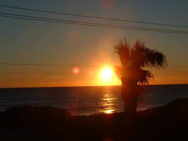 The sun also rises. Supposedly. (Monte Dutton photo)