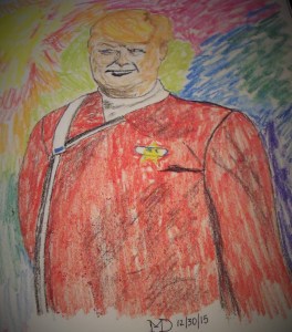 Captain of the Starship Greatness (Monte Dutton sketch)
